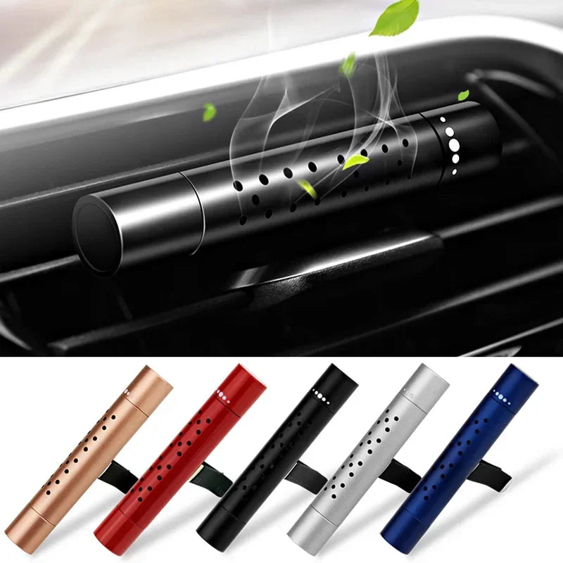Car Air Freshener Vent Clip Auto Interior Perfume Diffuser, Long-Lasting Scent for Vehicles 6 Styles, Refillable Car Accessories