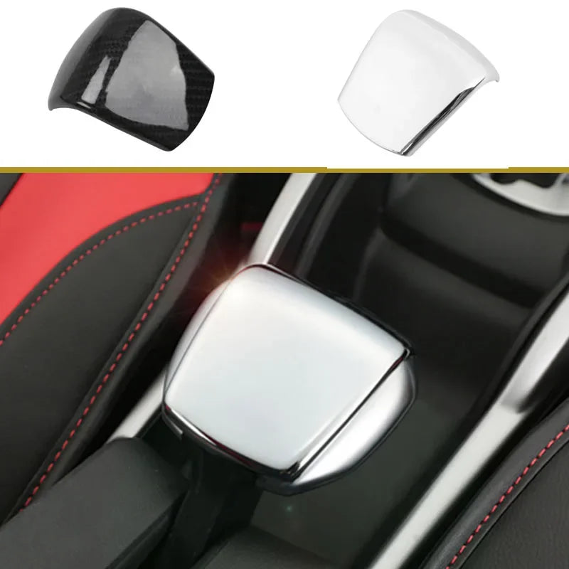ABS Automobile shift handball decorative patch for Peugeot 2008 2014 - 2019 Hand Brake Decoration Trim Sticker Accessories