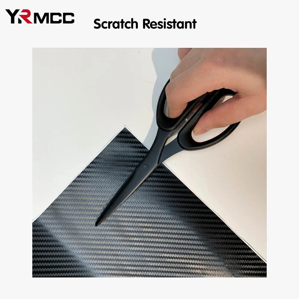2D/3D Carbon Fiber Vinyl Wrap Black Car Stickers Waterproof Adhesive Vinyl Auto Tuning Film Motorcycle Stickers Cars Accessories
