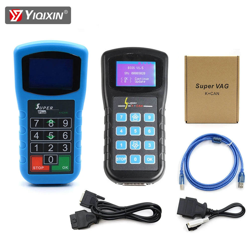 Super VAG K CAN Plus 2.0 OBD2 Car Diagnostic Tool Read Security Code Correction Pin Cod For Audi VW Skoda V4.6 Key Programmer