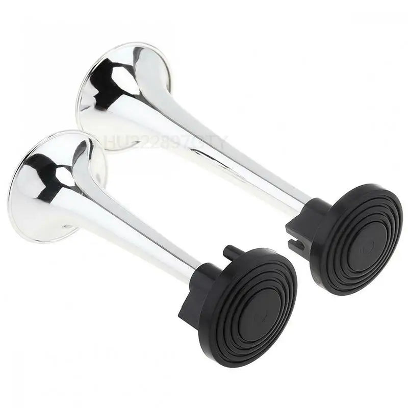 2PCS Universal Train Car Truck Boat Dual Air Horn Trumpet Super Loud