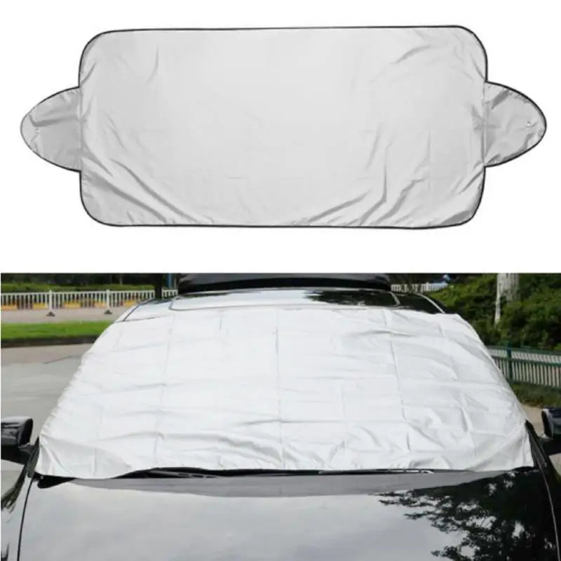 1Pc Car Windshield Protector Anti-falling leaves Sun Shade Dust Frost Freezing Snow Windshield Cover Car Exterior accessories