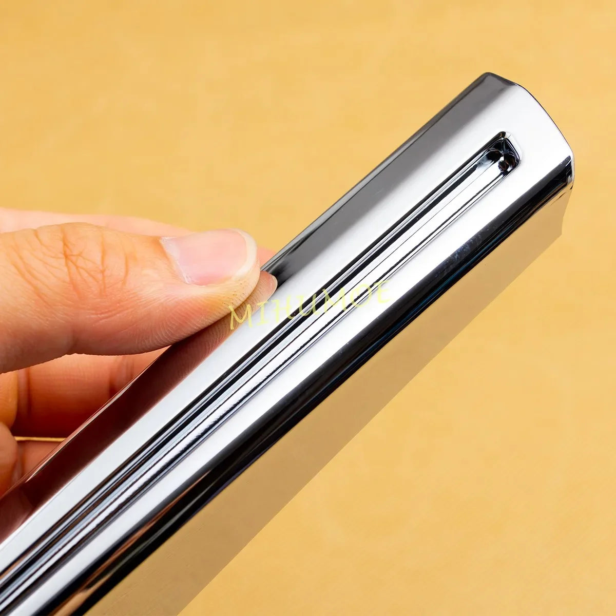 For Toyota Land Cruiser 300 LC300 Car Exterior Front Bumper Grill Grille Trims Moulding Glossy Chrome 2022 2023 2024