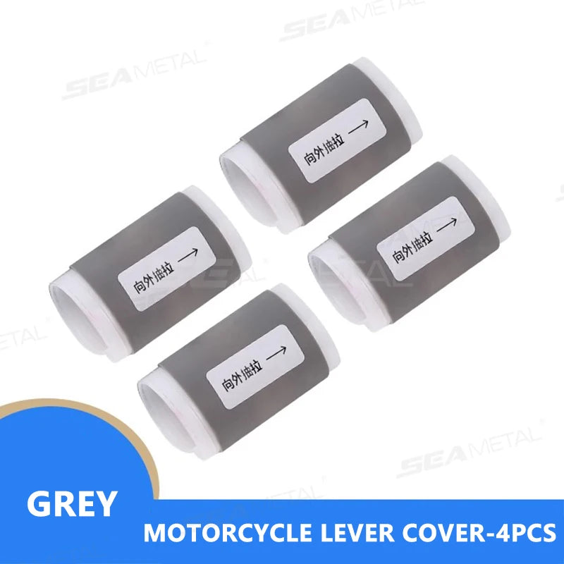 BLALION Motorcycle Shift Gear Lever Cover Anti Theft Shoes Silicone Self Shrinking Motorcycle Riding Equipment Protective Cover