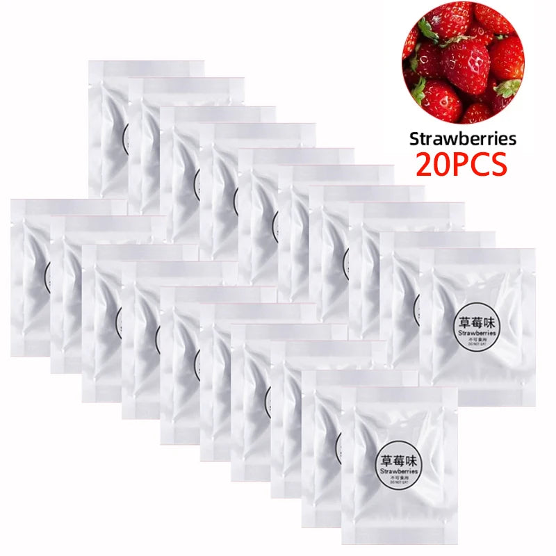 7pcs Car Air Freshener Supplement Solid Fragrance Scent Air Outlet Perfume Refill Tablets Ocean Lemon Lavender Fillers