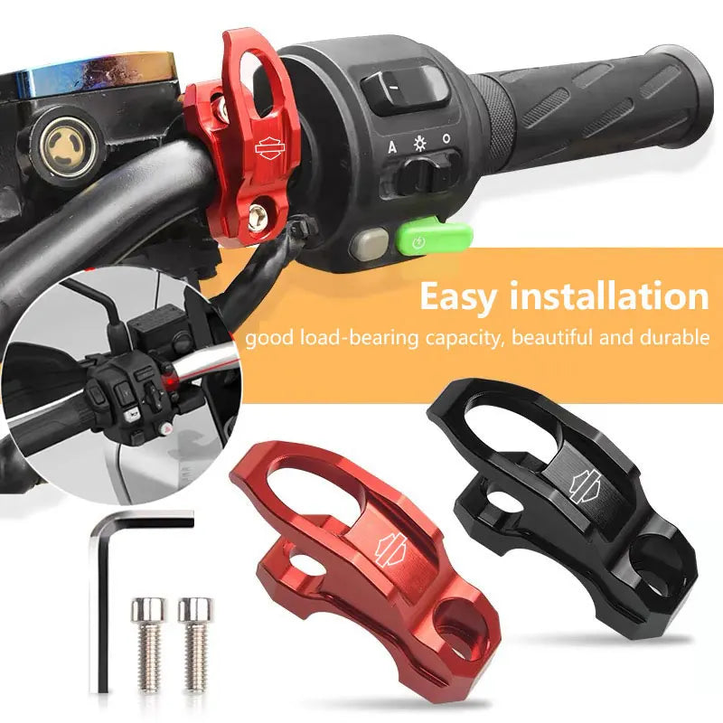 CNC Aluminum Motorcycle Modification Accessories Handlebar Helmet Duffel Bag Storage Hooks For Harley Pan America 1250 Adventure