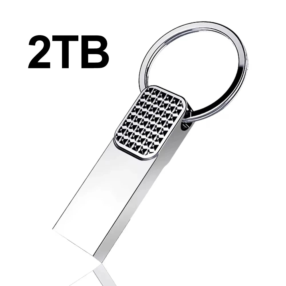 New 2TB Original Flash Drive USB 3.0 High Speed Pen Drive 1TB Metal Waterproof Type C USB Memory For Computer Storage Devices