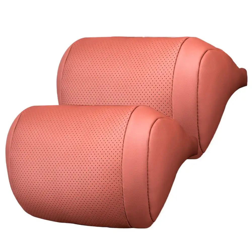 1/2Pcs 3D Car Neck Pillow Car Seat Headrest Pillow Auto Memory Cotton Protector Cushion For Universal Travel Car Head Support