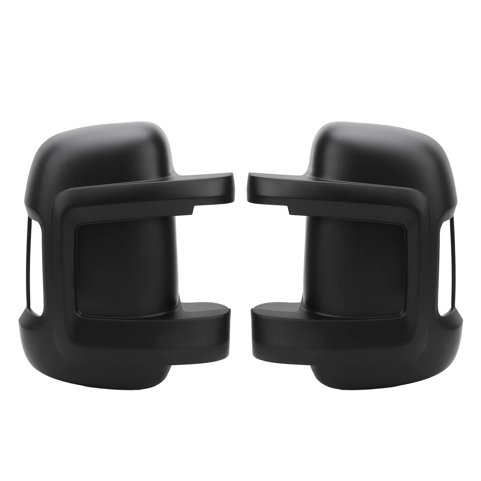 Side Wing Mirror Cap Rearview Mirror Cover  Protective High Strength Side Mirror Cover Trim for Ducato 250 2006 and After Black