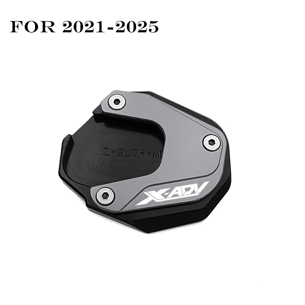 Fit For Honda XADV X-ADV 750 XADV750 2017-2023 2024 2025 CNC Motorcycle Kickstand Side Stand Extension Pad Enlarger Plate