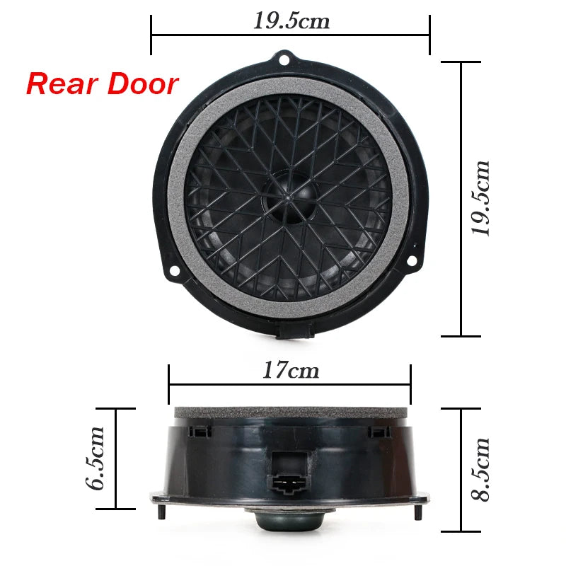Car Door Woofer Speaker For Audi A4 B8 A5 2009 2010 2011 2012 2013 2014 2015 2016  Front Rear Door Woofer Sound Speaker Tweeter