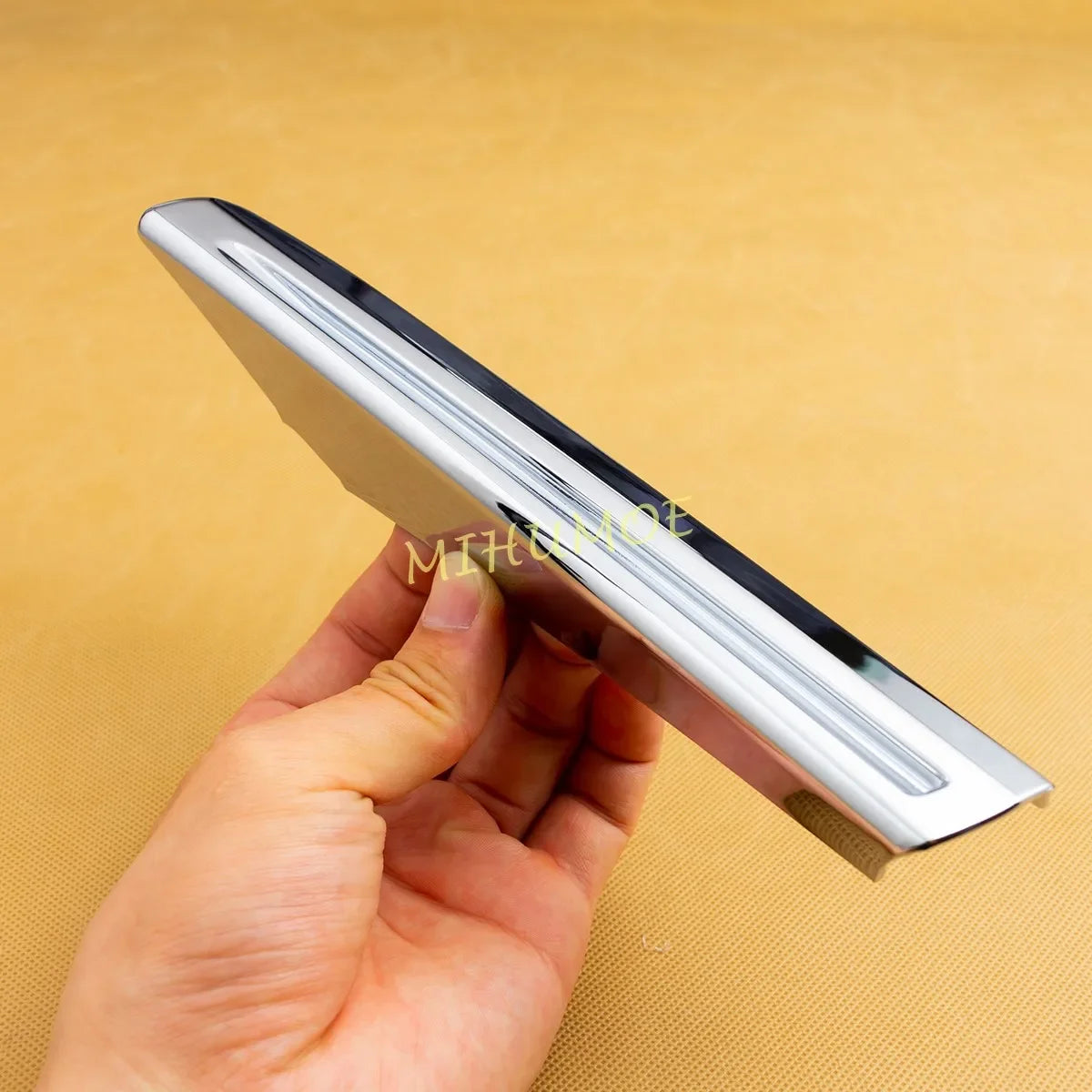 For Toyota Land Cruiser 300 LC300 Car Exterior Front Bumper Grill Grille Trims Moulding Glossy Chrome 2022 2023 2024