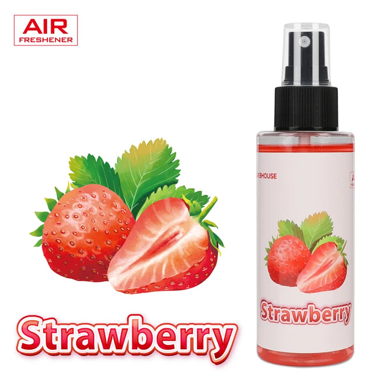 Car Flavoring Car Air Fresheners Perfume strawberry/Ice Flavor Long-Lasting Auto Aromatherapy Car Interior Deodorant Supplies