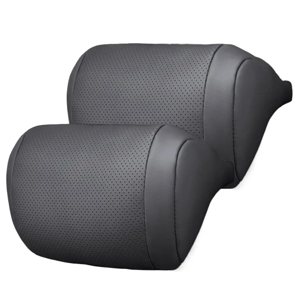 1/2Pcs 3D Car Neck Pillow Car Seat Headrest Pillow Auto Memory Cotton Protector Cushion For Universal Travel Car Head Support