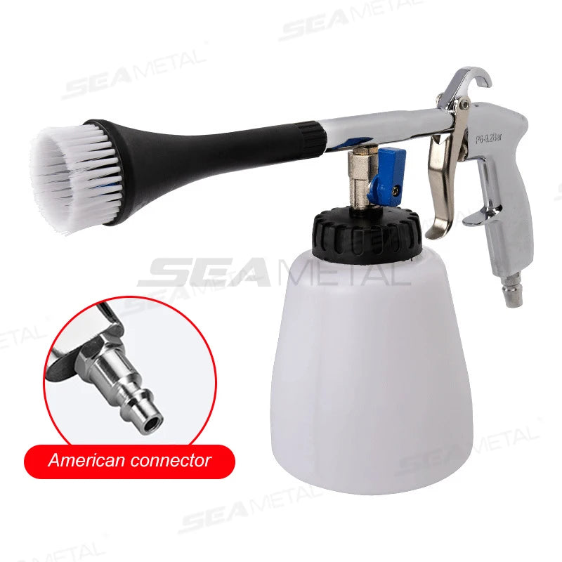 SEAMETAL High Pressure Car Washer Gun Automobiles Water Gun 1L Kettle Tornador Cleaning Gun Tool for Car Deep Clean Washing