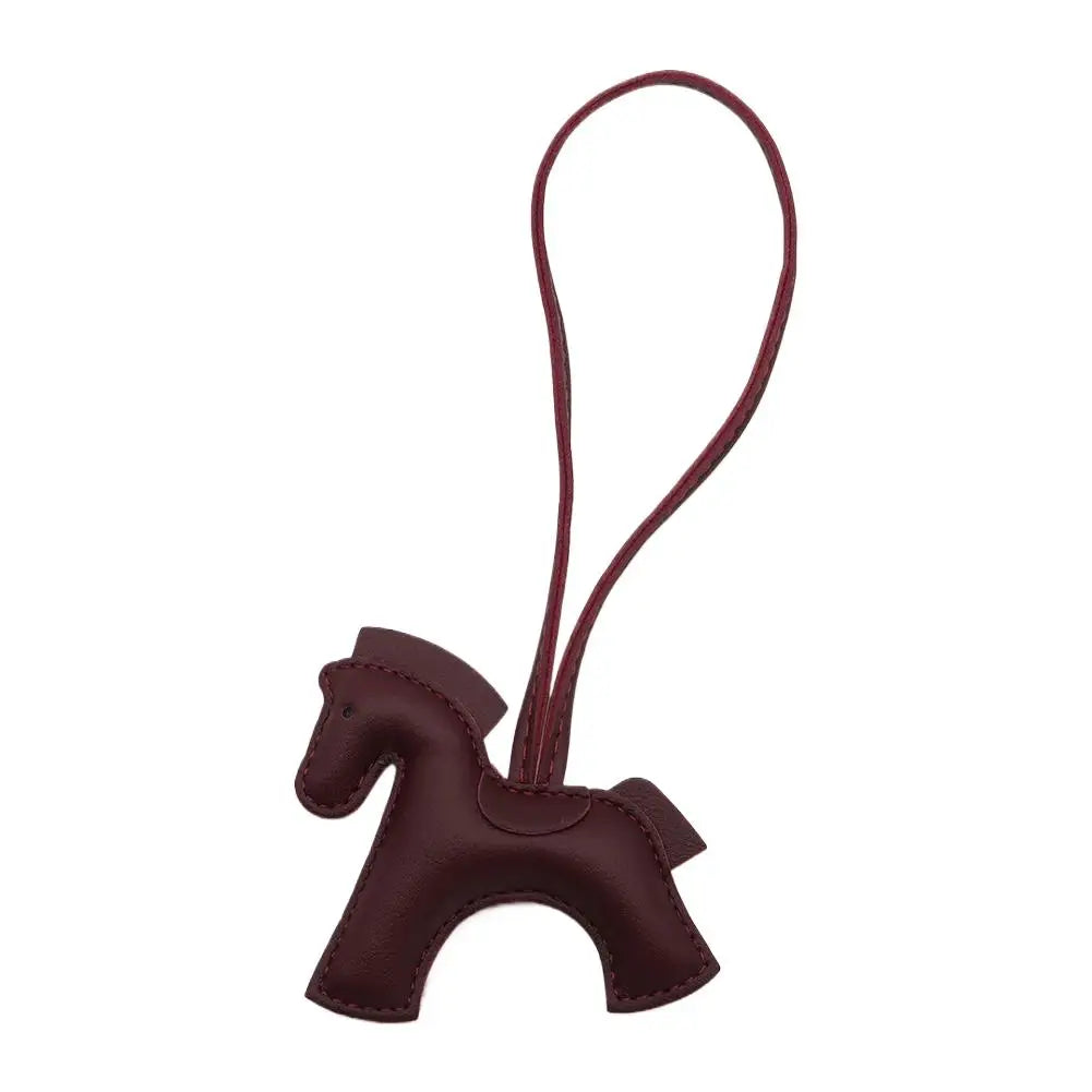 2025 New Horse Ornament Key Chain With Strings Rope High Quality Multi-colored Car Interiors Purse Backpack Accessories