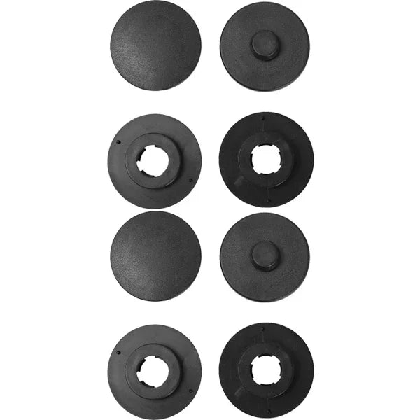 Car Floor Mat Anti-Skid Fixer Grips Double Layer Fixed Clips Set Universal Arpet Fixing Clamps Buckle Fixer Accessories Tools