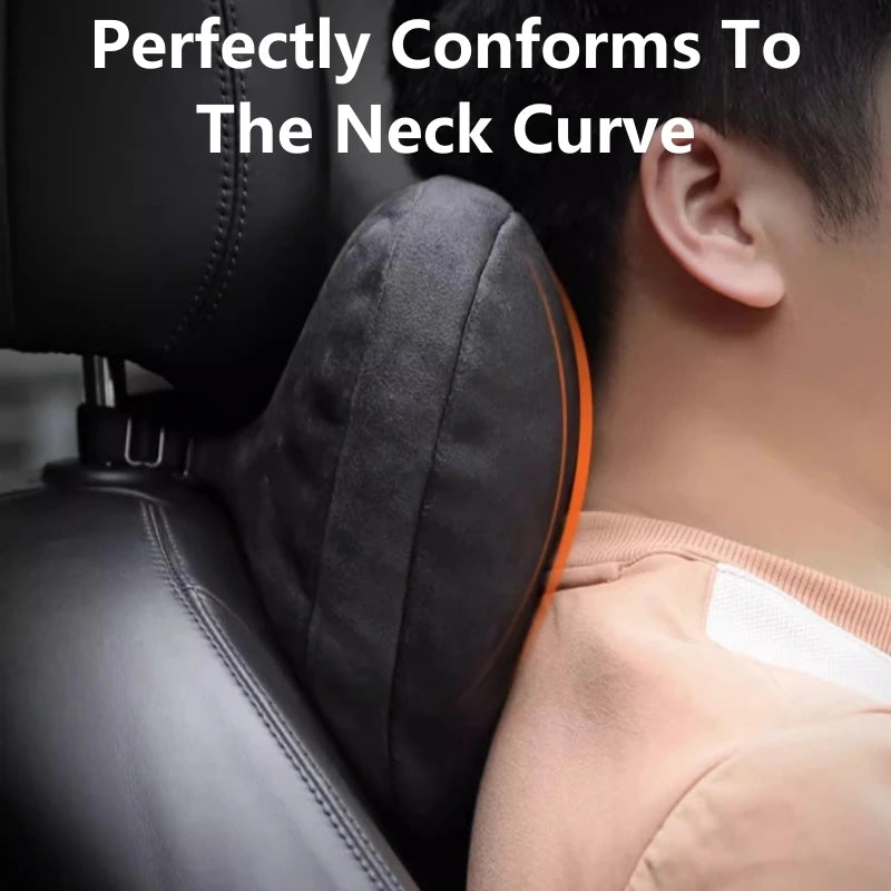 High-Quality Car Headrest Neck Support Seat S Class Soft Universal Adjustable Car Pillow Neck Rest Cushion Relieve Fatigue