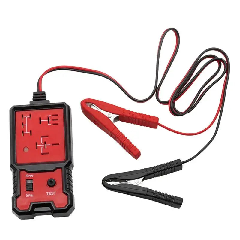 12V/24V Electronic Car Relay Tester Auto Vehicle Battery Fast Check Detector Meter Automobile LED Indicator Test Checker Tool