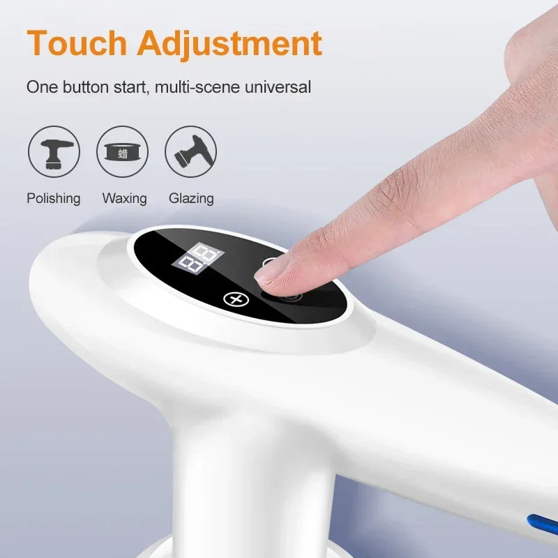 EAFC 2500-6000 RPM Cordless Car Polisher 12V Wireless Car Beauty Waxing Auto Paint Care Furniture Polishing Machine Auto