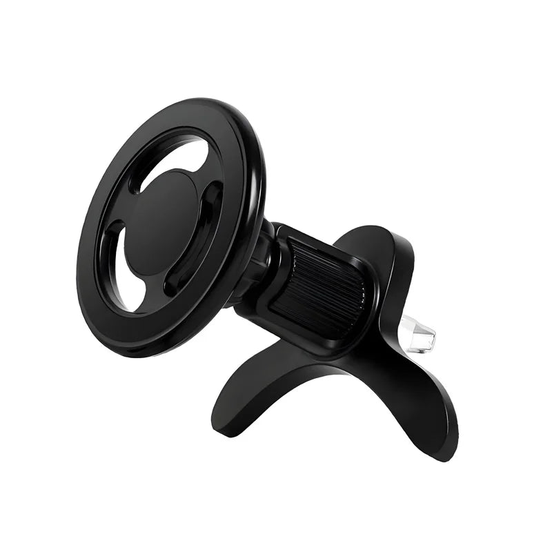 15W Car Magnetic Wireless Charger Holder 360 Rotation Metal Adjustable Angle in Car Stand For Iphone 15 14 13 12 Pro Max Samsung
