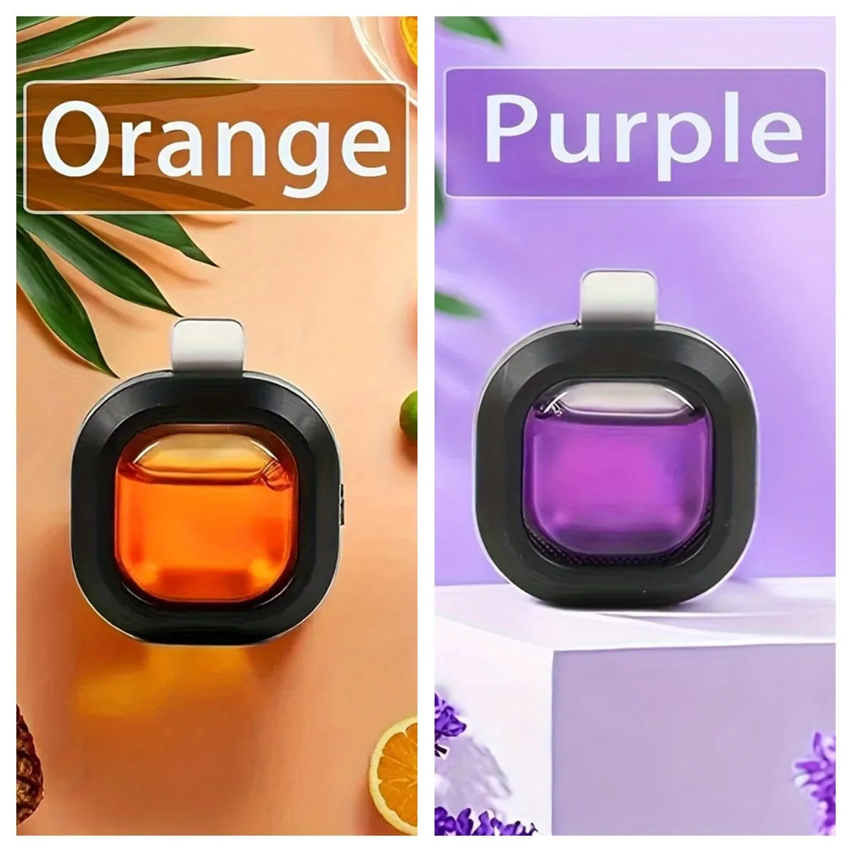 30-Day Long-Lasting Car Air Freshener Vent Clip -Scented Odor Eliminator, 0.14 oz Each, Non-Toxic Fragrance Source for Fresh Car