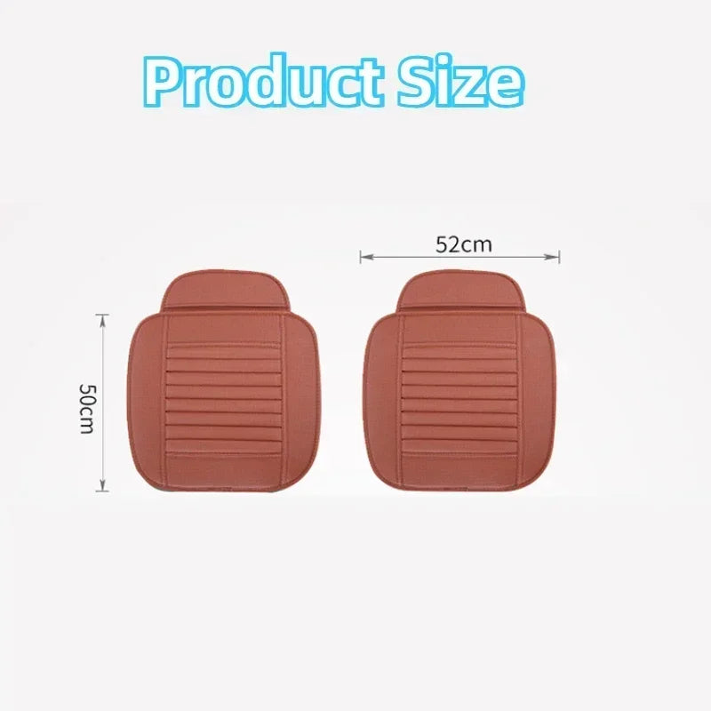 Leather Car Seat Cover Interior Auto Seats Cover Cushion Four Seasons Protector Mat Universal Seat-Cover Carpet Auto Accessories