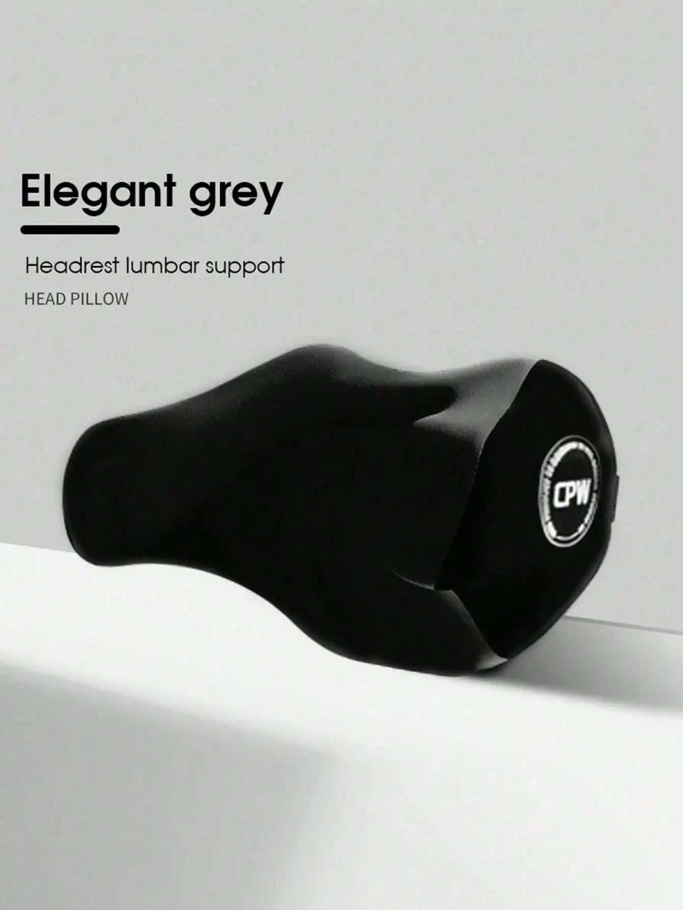 1pc Car Headrest, Neck Pillow for Preventing Neck Tilting, In-car Supplies, Side Support for Adults and Children, U-shaped Memor