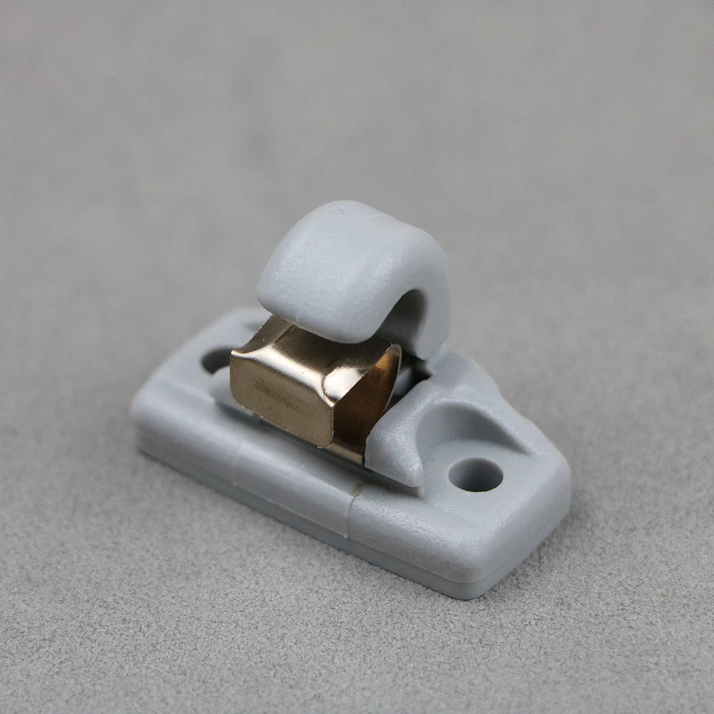 3B0857561B Genuine Grey Sun Visor Clip Hook Holder For VW Amarok Beetle Bora Caddy Eos Golf Passat Polo Touran Fabia 3B0857563