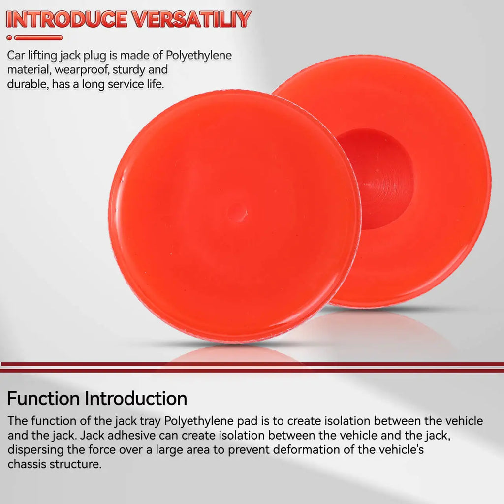 Universal Bottle Jack Polyethylene Pad Anti-slip Adapter Support Block Car Lift Tool 2-10 Ton Bottle Jacks Jacking Points Repair