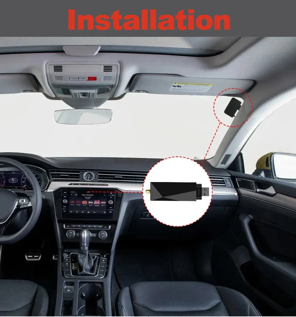 For Universal DAB + Antenna With USB Adapter Android Car Radio GPS Stereo Receiver Player