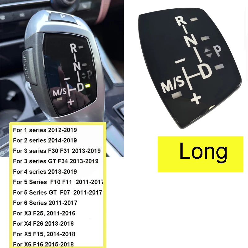 Car Gear Lever Auto Parking Button Letter P Button for BMW 1 2 3 4 5 7 Series F10 F11 F01 F02 X1 X3 X4 F30 F32 F48 F25
