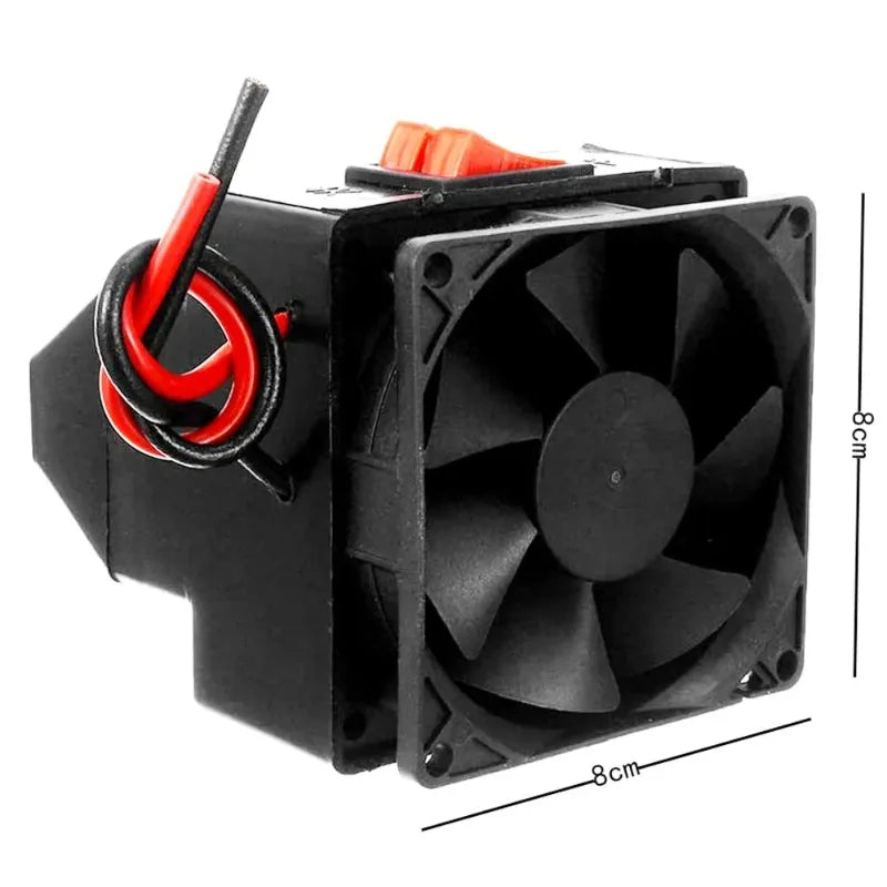 12v/24v Car Heater Windshield Defogging Defrosting Portable Electric Heating Fan Frost Snow Fog Removal Machine for Bus Truck