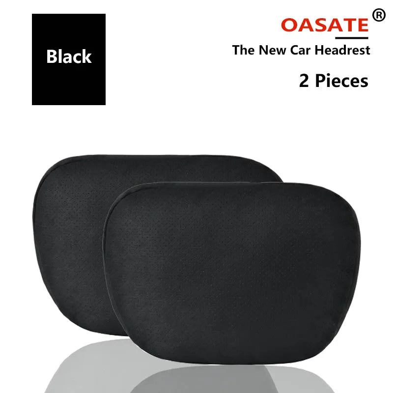 OASATE New 2.0 Car Headrest Neck Pillow Support Seat / Maybach Design S Class Soft Universal Adjustable Car Neck Waist Pillows