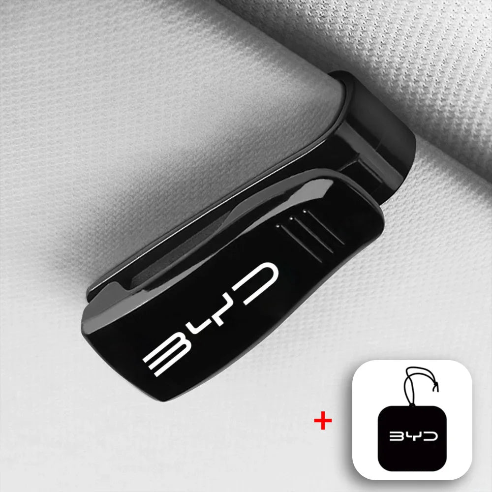 Car Auto Sun Visor Glasses Box Sunglasses Clip for BYD Atto 3 Yuan Plus Song Plus Seal Seagull Dolphin Sealion Shark Han Tang