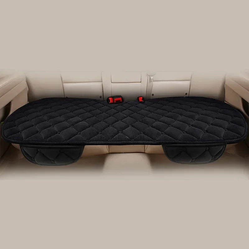 Car Seat Covers, Warm Seat Cushion Protector, Plush Seat Cover, Universal for Sedan, Hatchback, SUV, Autumn, Winter