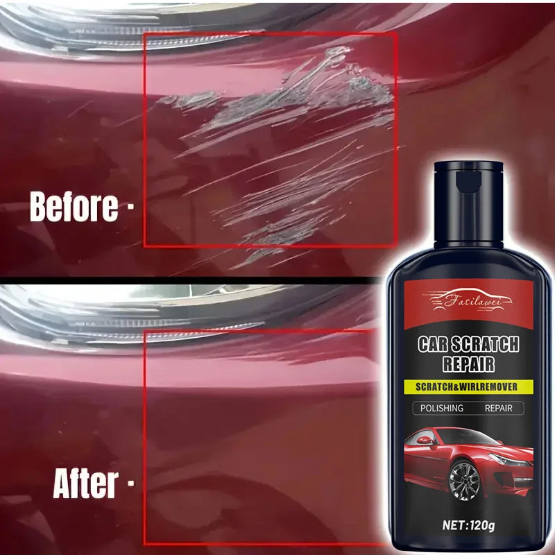 Nano Brilliant Car Scratch Remover and Polish Kit - Scratch repair wax for swirls, scratches, and minor paint damage