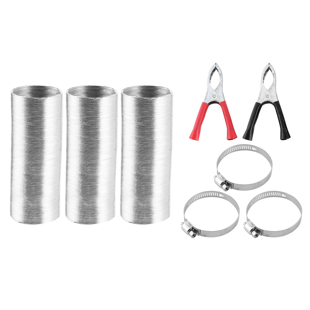 12V Compact Car Heater 3 Hole 600W‑800W Winter Fast Heating Warmer Frost Removing Low Noise