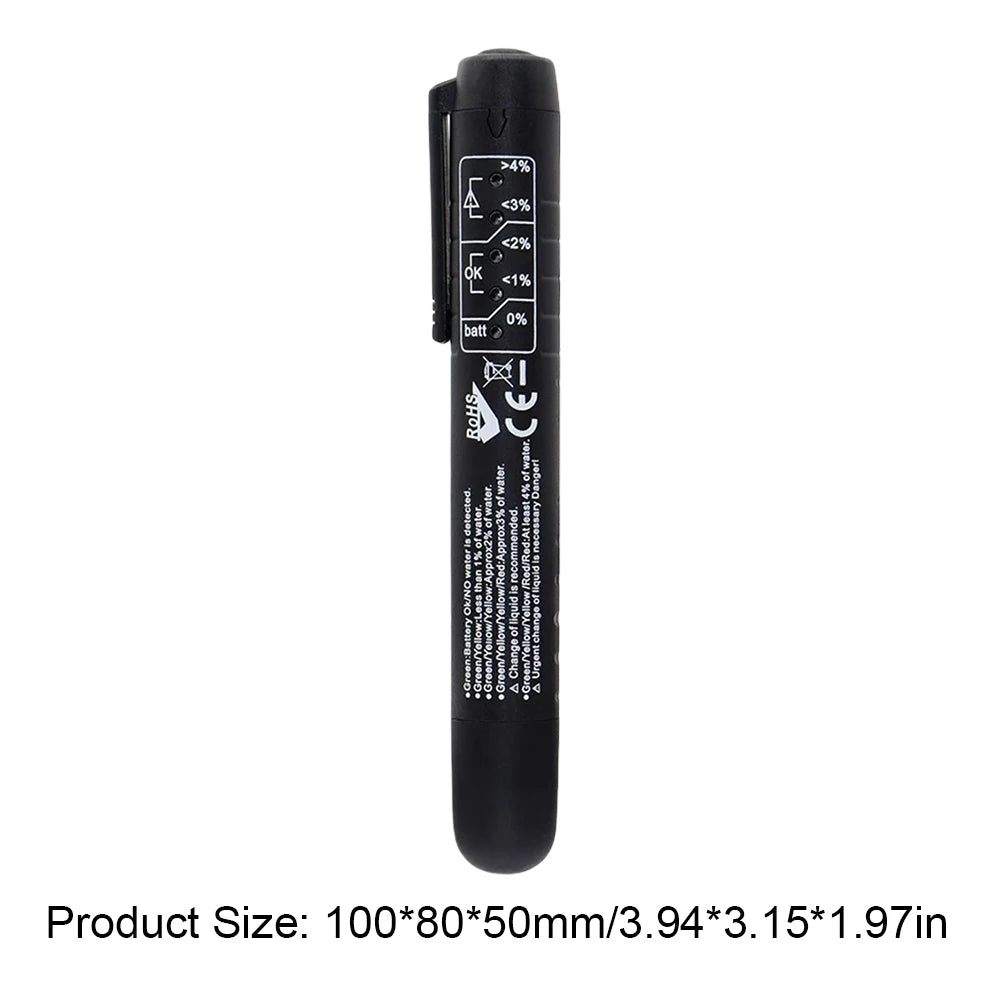 Brake Fluid Tester 5 LED Indicator Accurate Oil Quality Diagnostic Tool Car Brake Fluid Tester Pen Car Vehicle Auto Testing Tool