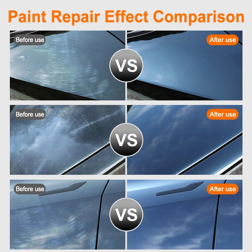 Car Waxing Polishing Sanding Machine Wireless Car Paint Scratch Repair Windscreen Glass Oil Film Remove Machine leather care