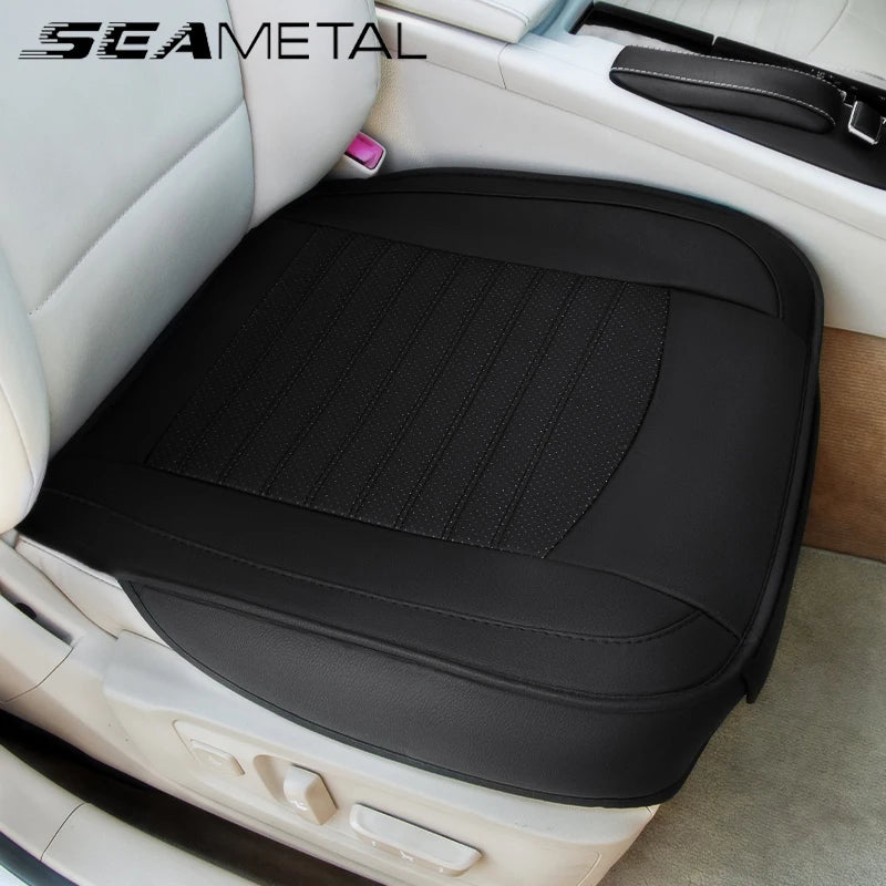 Luxury PU Leather Car Seat Cover Comfortable And Breathable All Year Round Protector The Car Seat Auto Cushion Accessories