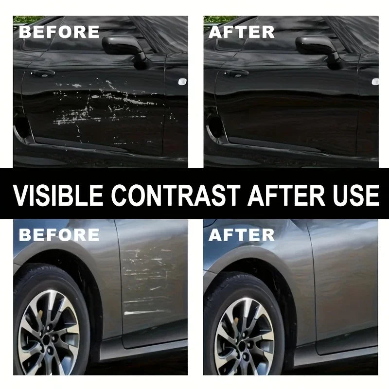 Car scratch repair wax, polishing gloss paste, multifunctional repair kit, remove scratches and spiral lines, beauty care