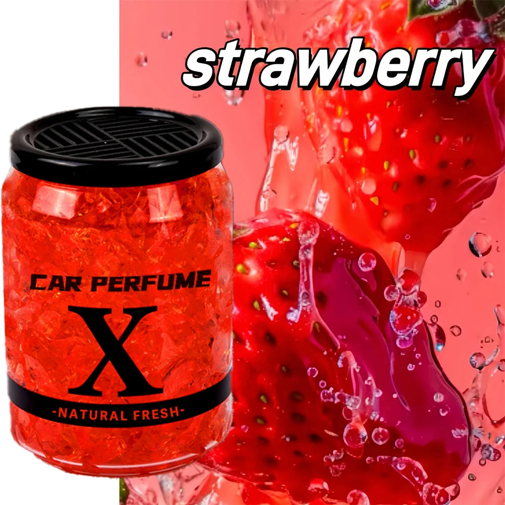 220g Solid Car Perfume Air Freshener Durable Deodorant Gel for Bedroom Living Room Bathroom Shoe Cabinet General Fragrance