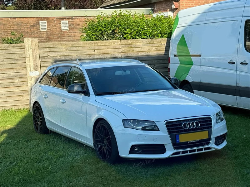 For Audi A4 S4 A5 S5 B8 8K, A6 S6 4F C6, A8 S8 D3, Q3 SQ3 2012-2015, A3 8P Black Horn Add on Side Rear View Mirror Cap Cover