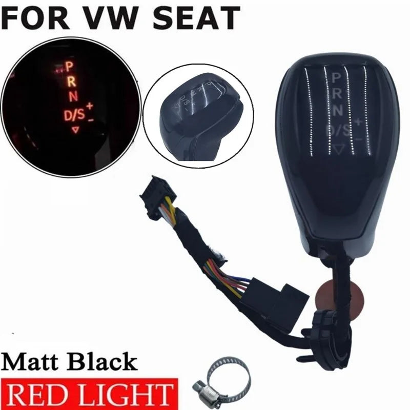 Car Accessories For VW Golf MK6 MK7 Passat B7 Tiguan MK2 Skoda Octavia Seat DSG Automatic Black Gear Shift Knobs