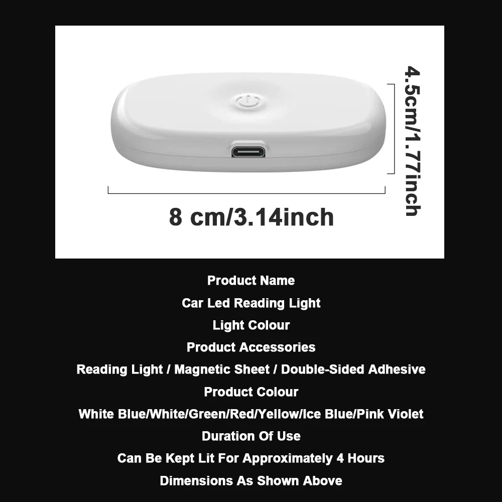 Adesivas Wireless Led Lights Trunk LED Light Roof Car Interior Lights Ambient Car Lighting Caravan LED Touch Lights with Battery