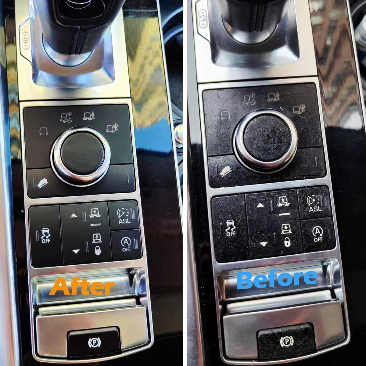 Sticky Button Cleaning Refurbishment For Range Rover Car Button Adhesive Remover For Jaguar For Ferrari Refinish Aging Plastic