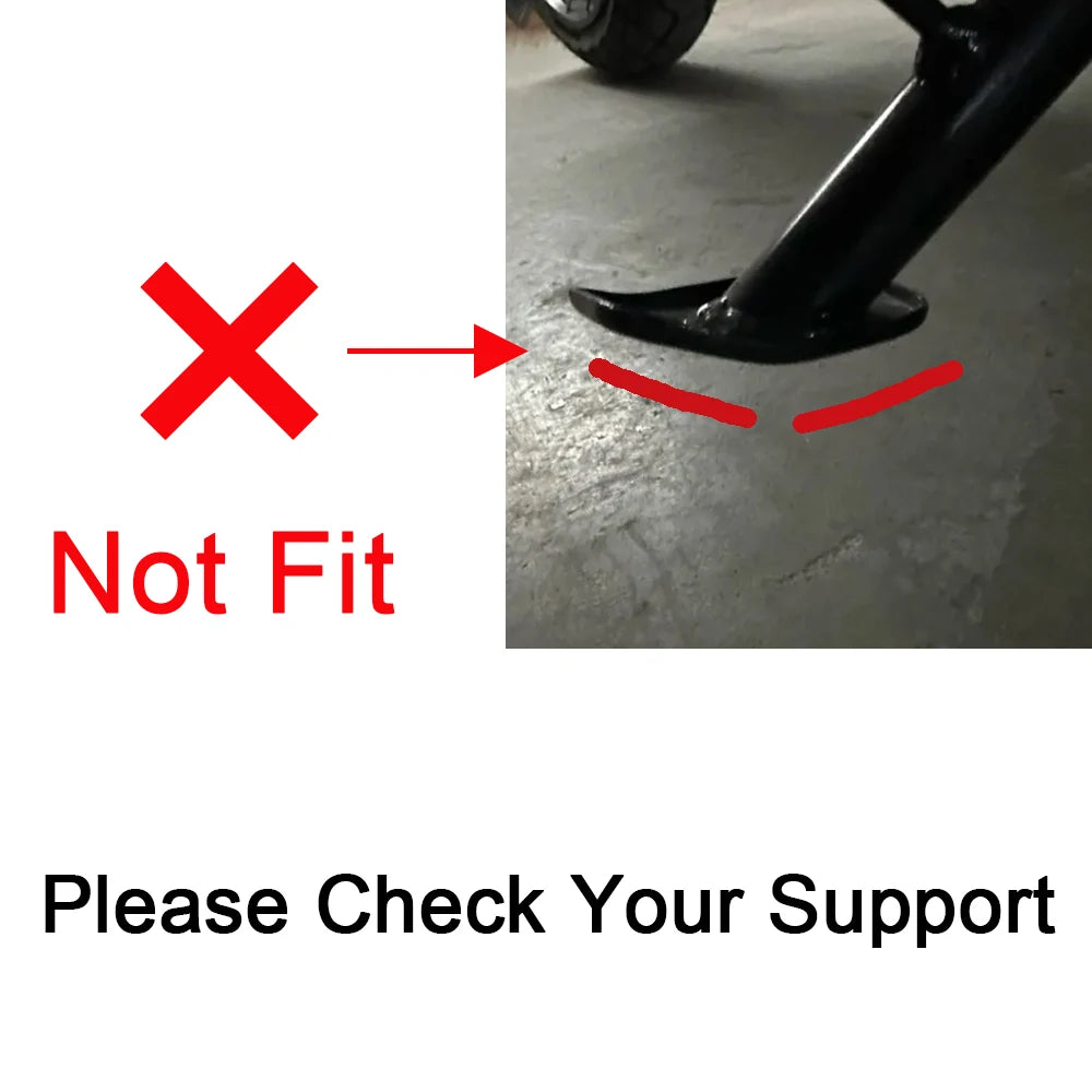 Fit For Honda XADV X-ADV 750 XADV750 2017-2023 2024 2025 CNC Motorcycle Kickstand Side Stand Extension Pad Enlarger Plate