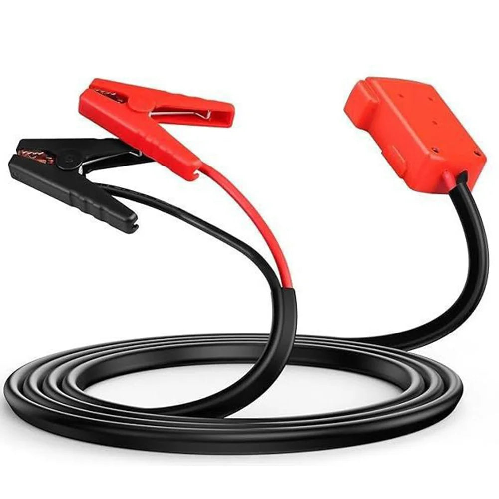 18V Battery Jump Starter Automotive Booster Cable Auto Booster Cable for Most 12V Motorcycles Cars SUVs