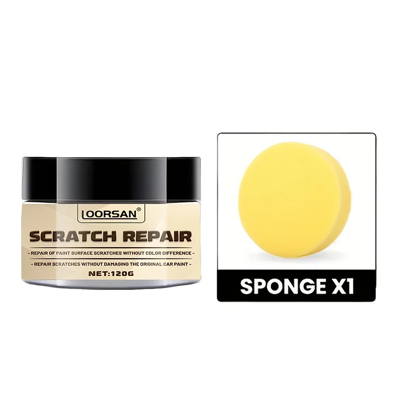 Car scratch repair wax, polishing gloss paste, multifunctional repair kit, remove scratches and spiral lines, beauty care
